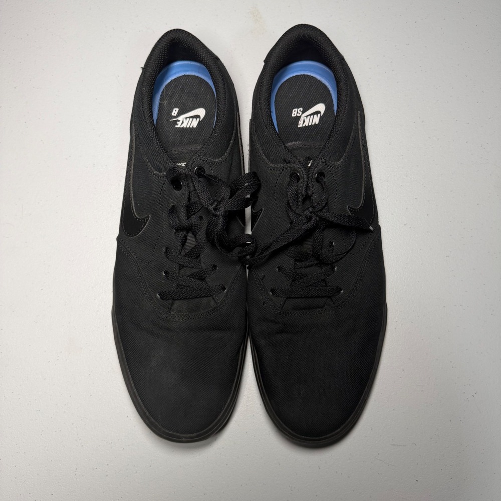 Nike SB Skate Shoes Black Canvas Lace Up Men Size 14 DM3494‎ 002 - Picture 2 of 11